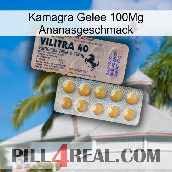 Kamagra Jelly 100Mg Pineapple Flavour 41